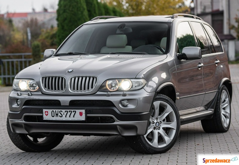 BMW X5  SUV 2005,  4.8 benzyna - Na sprzedaż za 32 700 zł - Zwoleń