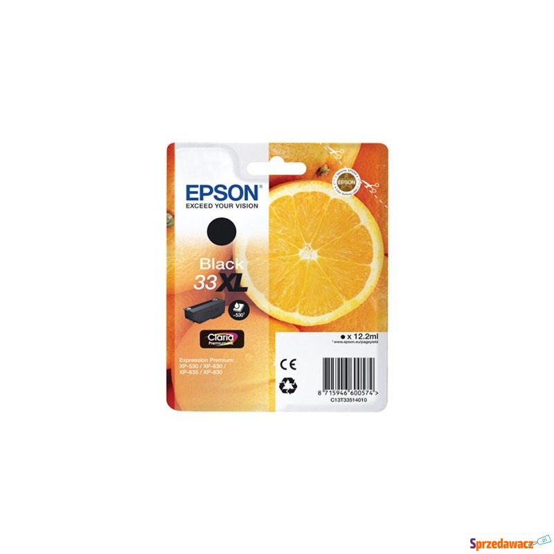 Tusz Oryginalny Epson T3351 (C13T33514010) (C... - Tusze, tonery - Piaseczno