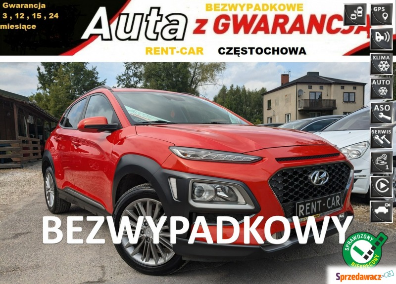 Hyundai Kona - 1.0i TurboBenzyna*120PS*OPŁACONY... - Samochody osobowe - Częstochowa