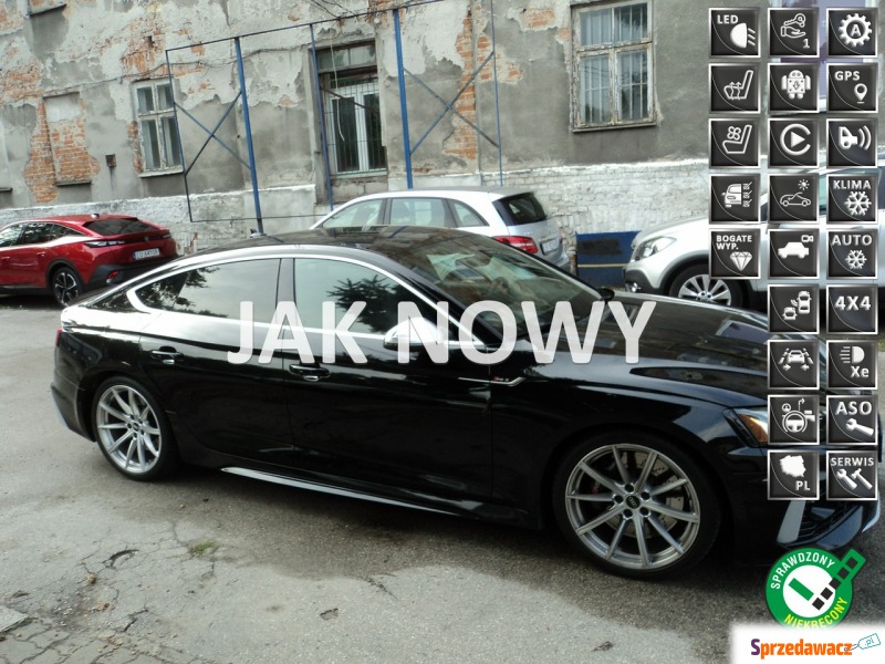 Audi RS5 - sprzedam okzyjnie RS 5 z 2020r V6 3.0... - Samochody osobowe - Lublin