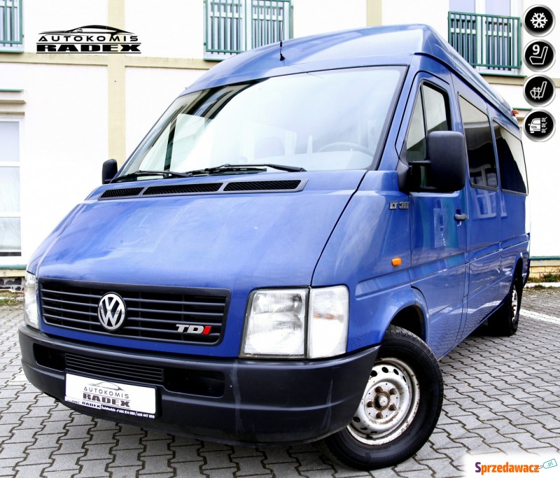 Volkswagen LT - LT35/2.8 TDI 158KM/Klima/9 Foteli/... - Samochody osobowe - Świebodzin