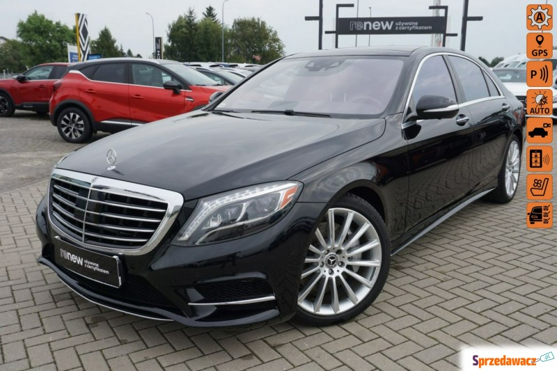 Mercedes S 550 - 550 L 4.7 V8 456KM 9G-Tronic... - Samochody osobowe - Lublin