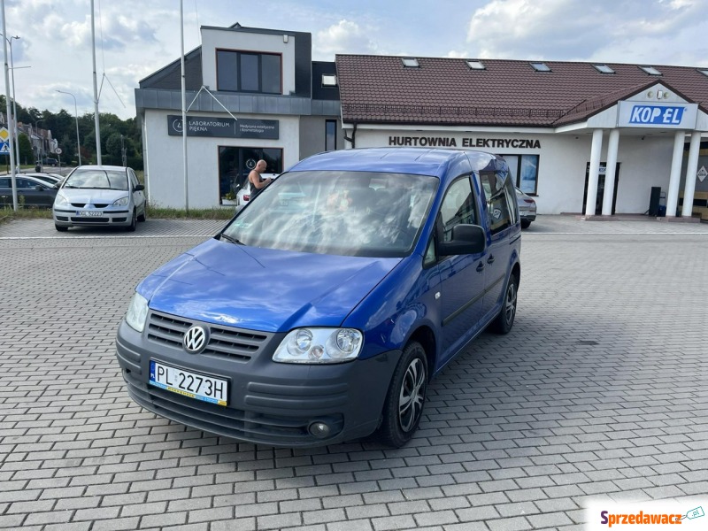 Volkswagen Caddy - 1.6 Benzyna - 2005 rok - 7... - Samochody osobowe - Głogów