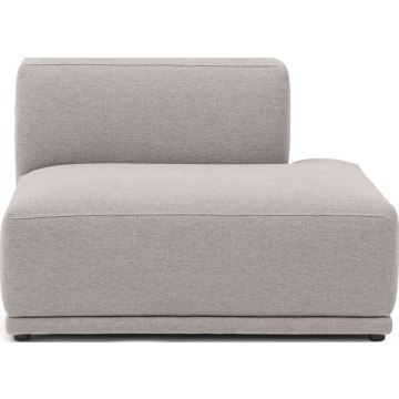 Sofa modułowa Connect Soft moduł D szarobeżowa