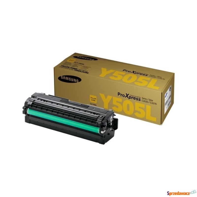 HP Inc. Samsung CLT-Y505L H-Yield Yellow Toner - Tusze, tonery - Pruszków