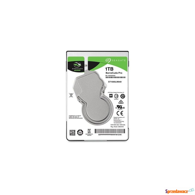 Seagate BarraCuda Pro 1TB 2,5'' 128MB ST1000LM049 - Dyski twarde - Częstochowa