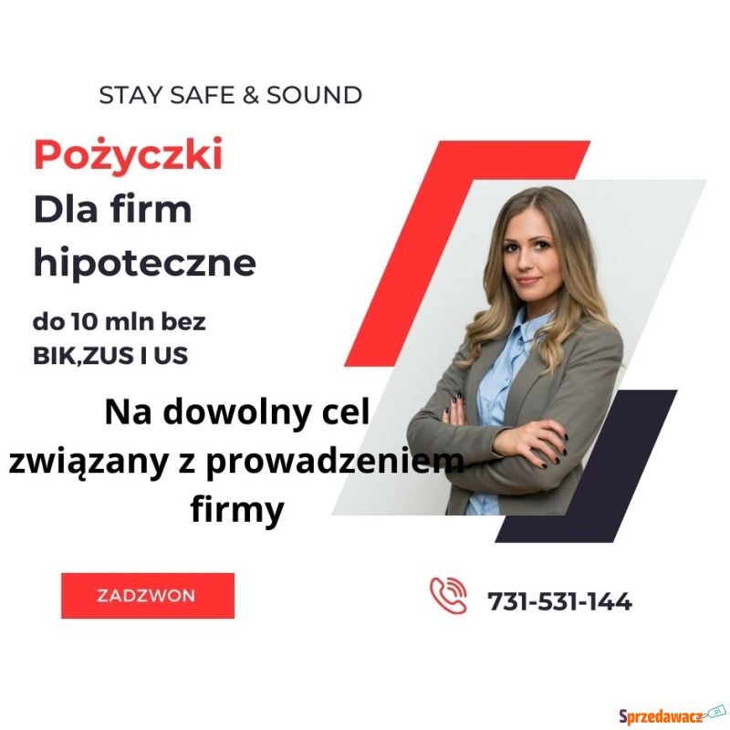 Szybkie pozyczki bez bik pod zabezpieczenie h... - Usługi finansowe - Wrocław