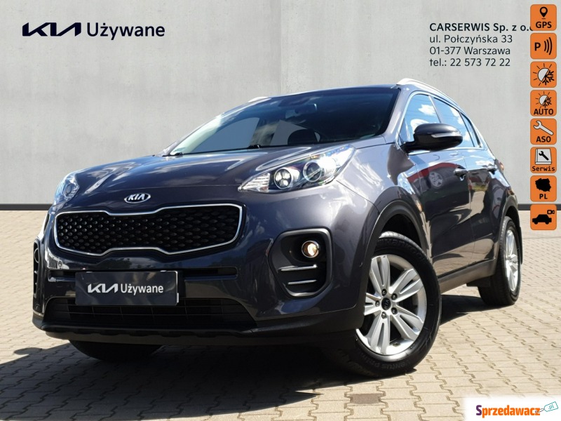 Kia Sportage  SUV 2018,  1.6 benzyna - Na sprzedaż za 74 800 zł - Warszawa