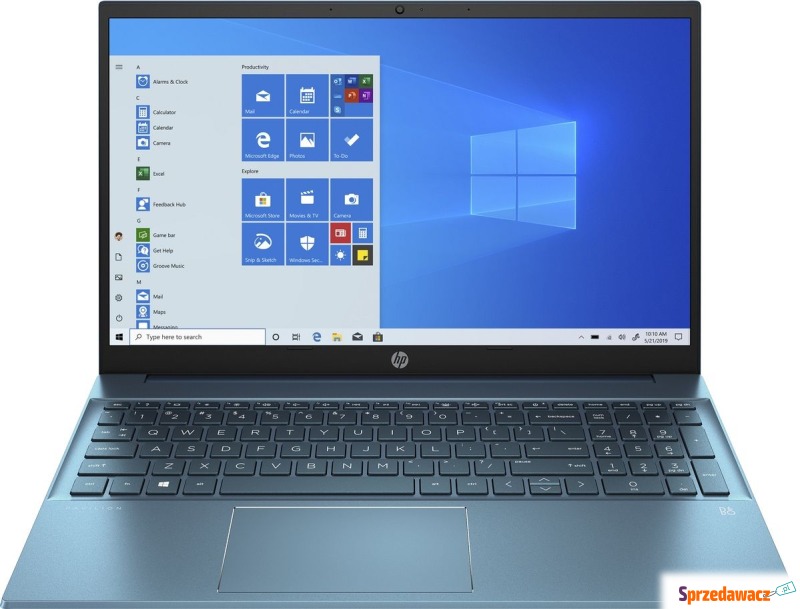 Laptop HP Pavilion 15-eh0017nw (35X39EAR#AKD) - Laptopy - Gdańsk