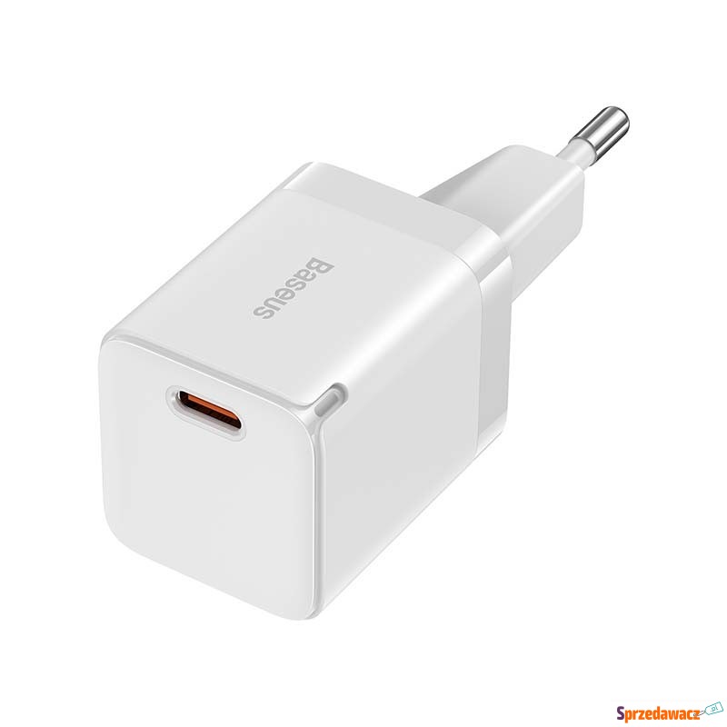 Baseus GaN3 USB-C 30W (biała) - Ładowarki sieciowe - Gorzów Wielkopolski