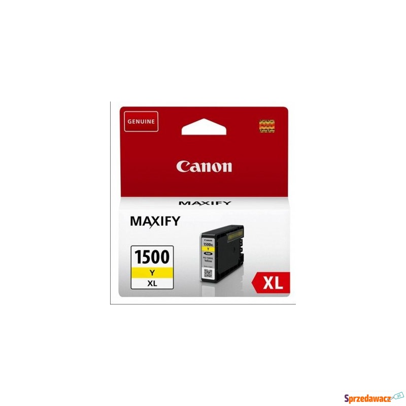 Canon Tusz PGI-1500XL YELLOW 9195B001 - Tusze, tonery - Kędzierzyn-Koźle