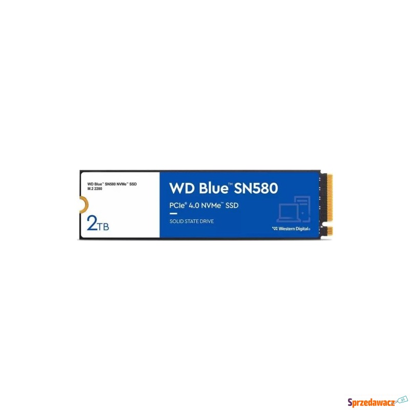 Dysk SSD WD Blue SN580 2TB M.2 NVMe WDS200T3B0E - Dyski twarde - Legnica