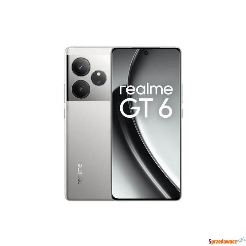 realme GT 6 16/512GB Fluid Silver - Telefony komórkowe - Mikołów