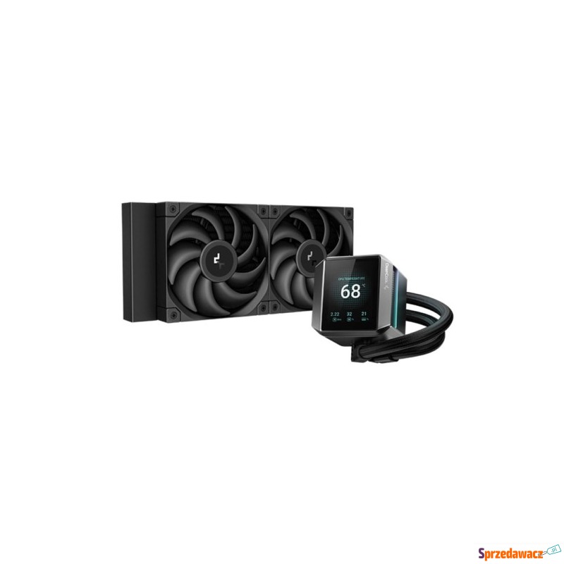 Chłodzenie wodne Deepcool Mystique LCD 240mm... - Chłodzenie (Wiatraki,... - Radom