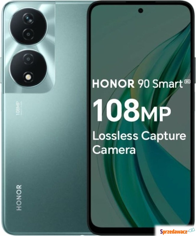 Smartfon Honor 90 Smart 4/128GB Zielony (S8107500) - Telefony komórkowe - Chorzów