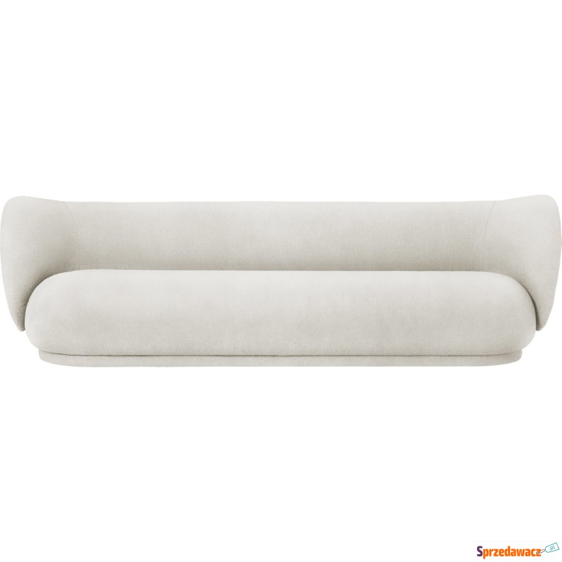 Sofa czteroosobowa Rico Brushed kremowa - Sofy, fotele, komplety... - Sosnowiec