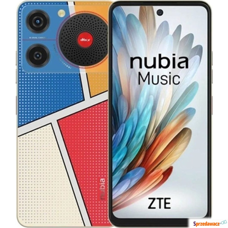 Smartfon ZTE Nubia Music 4/128GB Czarno-niebieski... - Telefony komórkowe - Chocianowice