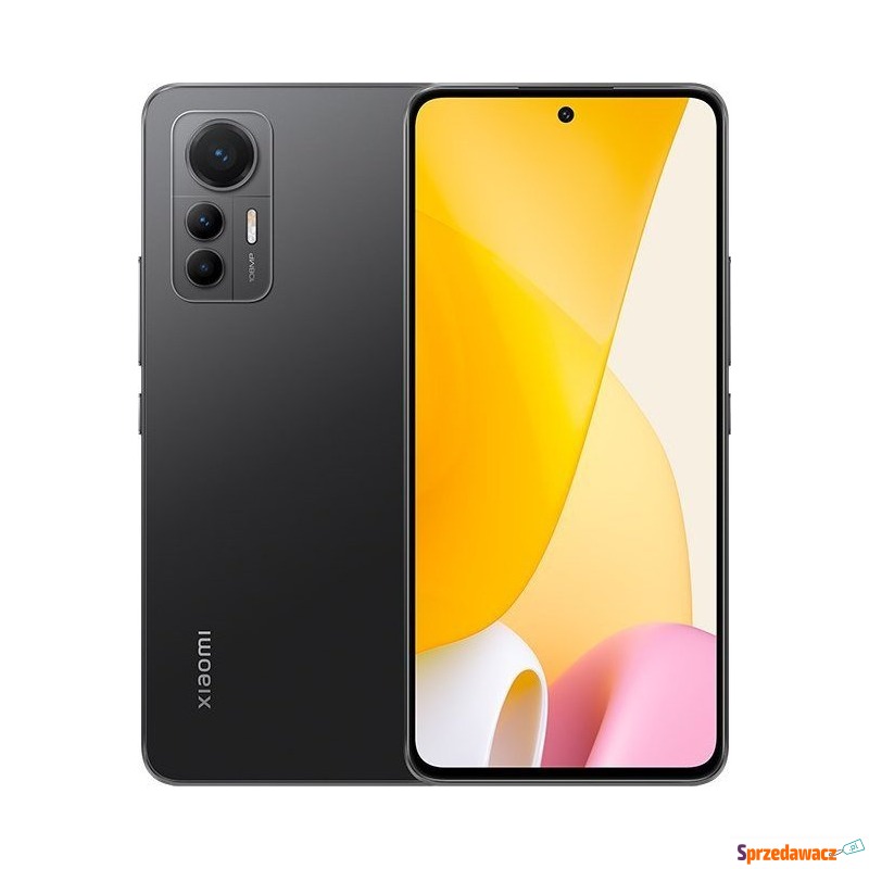 Smartfon Xiaomi Mi 12 Lite 5G 8/128GB Czarny (... - Telefony komórkowe - Świętochłowice