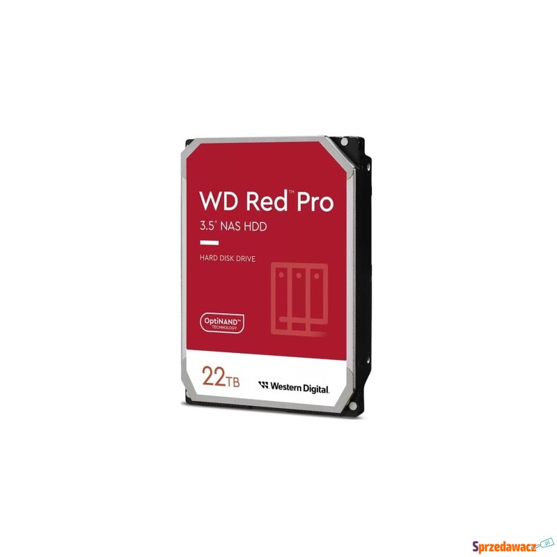 Dysk HDD WD Red Pro WD221KFGX (22 TB ; 3.5"; 512... - Dyski twarde - Zaścianki