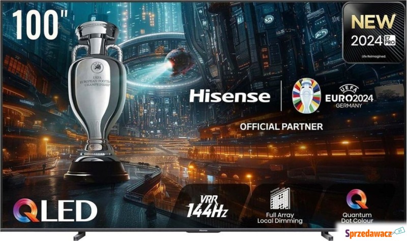 Telewizor Hisense Smart TV Hisense 4K Ultra HD... - Telewizory - Głogów