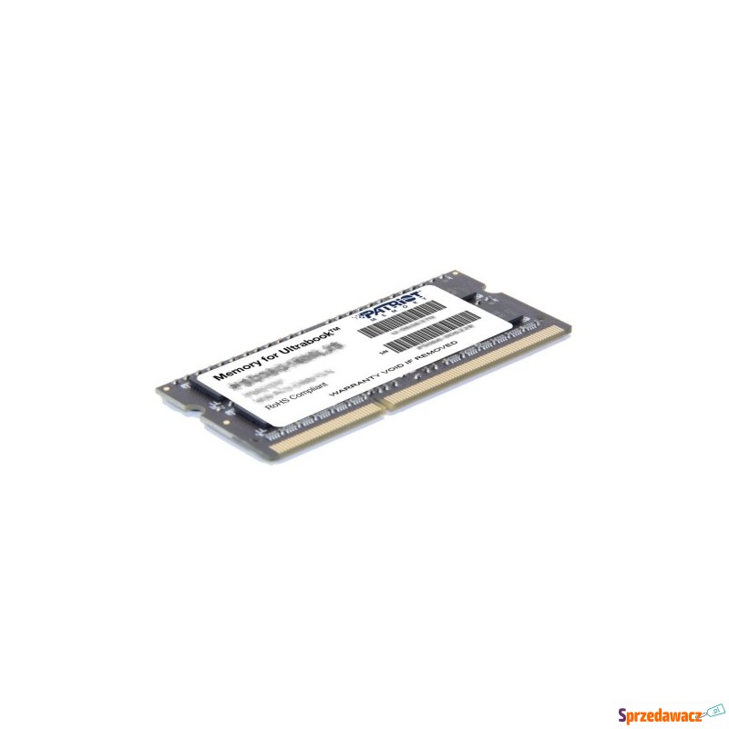 PATRIOT DDR3 8GB Ultrabook 1600MHz CL11 SO-DIMM - Pamieć RAM - Zielona Góra