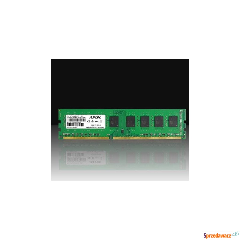 AFOX DDR3 4G 1600MHZ MICRON CHIP AFLD34BN1P - Pamieć RAM - Tychy