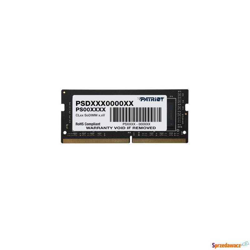 Patriot SO-DIMM DDR4 8GB 3200MHz - Pamieć RAM - Orpiszew