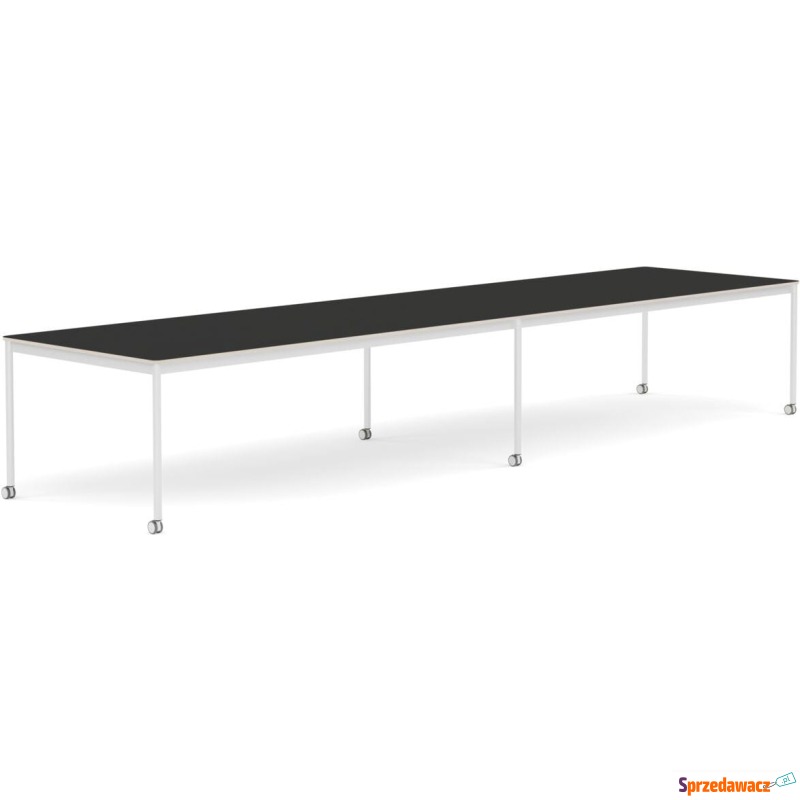 Stół na kółkach Base 110 x 440 cm czarny nano... - Stoły kuchenne - Kędzierzyn-Koźle