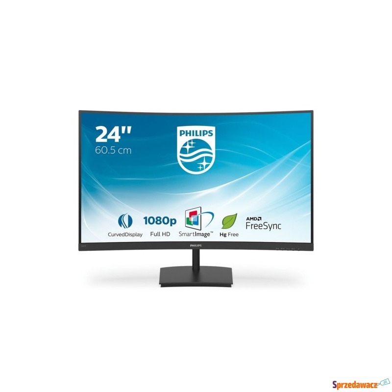 MONITOR PHILIPS LED 23,6" 241E1SC/00 - Monitory LCD i LED - Rzeszów