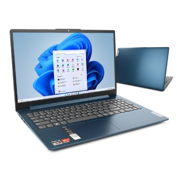 Lenovo Ideapad Slim 3-15 - Ryzen 3 7320U | 15,6''-FHD | 8GB | 1TB | Win11Home | Niebieski