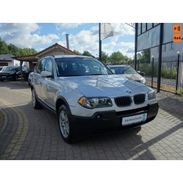 BMW X3 2005r 2.0 diesel 150km 4x4 grzane fotele hak klima