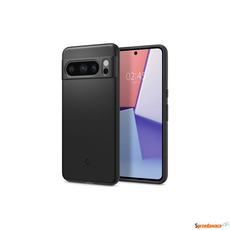 Etui Spigen Thin Fit do Google Pixel 8 Pro, czarne - Etui na telefon - Katowice