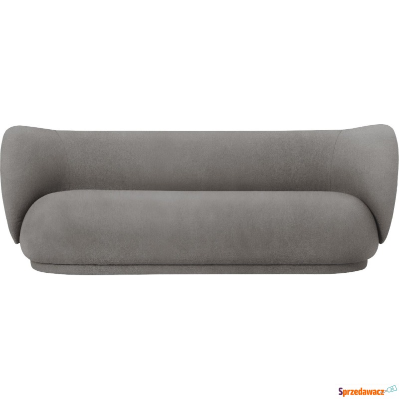 Sofa trzyosobowa Rico Brushed ciepłoszara - Sofy, fotele, komplety... - Rzeszów