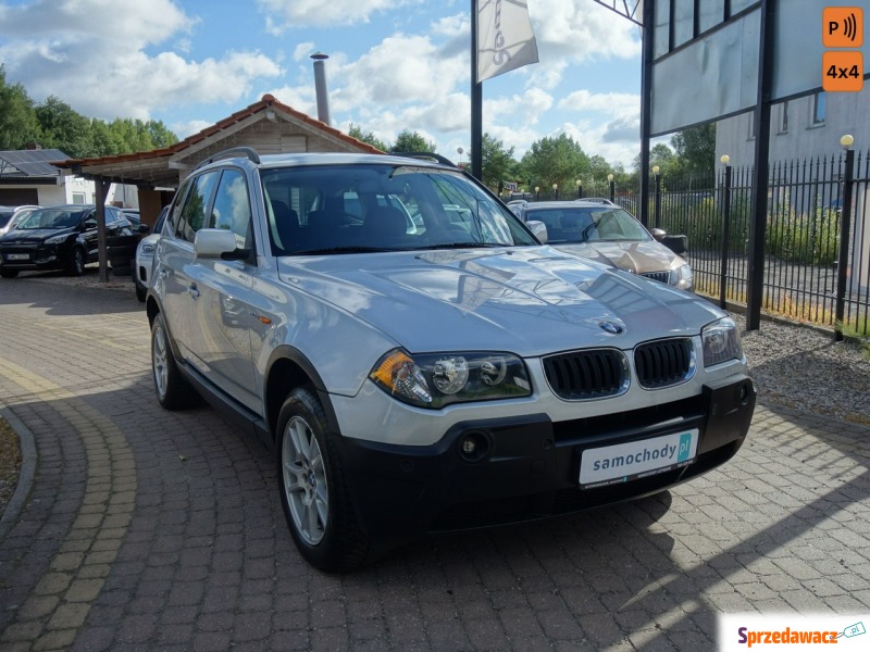 BMW X3 2005r 2.0 diesel 150km 4x4 grzane fotele... - Samochody osobowe - Słupsk