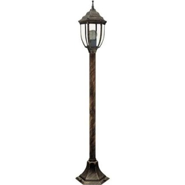 Lampa stojąca oprawa zewnętrzna Rabalux Nizza 1x60W E27 IP43 antyczne złoto 8455