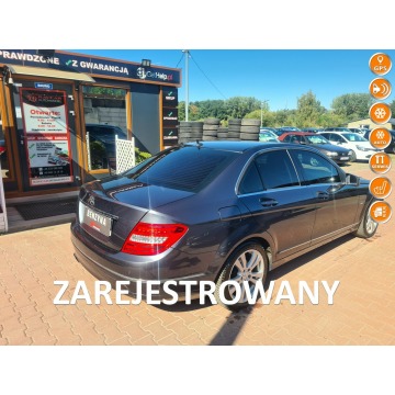 Mercedes C 180 - 1.8 kompresor / Sedan / Zarejestrowany / Skóry / Navi / Zadbany