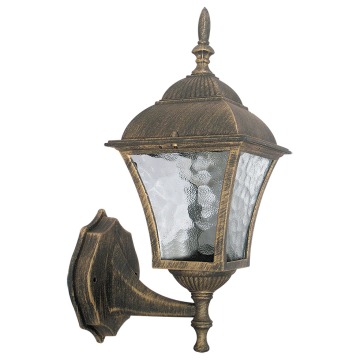 Kinkiet zewnętrzny lampa ścienna Rabalux Toscana 1x60W E27 IP43 antyczne złoto 8392