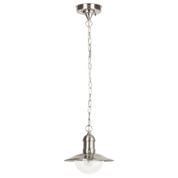 Lampa wisząca zewnętrzna Rabalux Oslo 1x60W E27 IP44 inox 8764