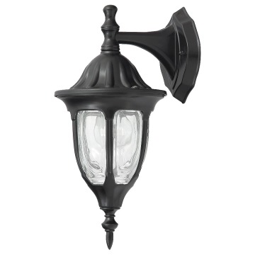 Kinkiet zewnętrzny lampa ścienna Rabalux Milano 1x60W E27 IP43 czarny 8341