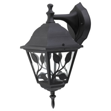 Kinkiet zewnętrzny lampa ścienna Rabalux Haga 1x100W E27 IP44 czarny 8243