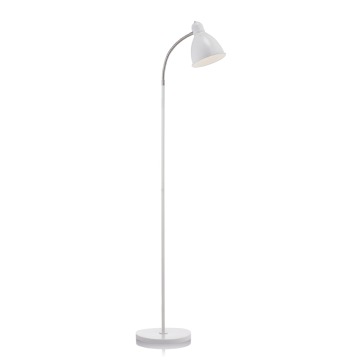 Lampa podłogowa stojąca Markslojd Nitta 1x60W E27 biała 104841