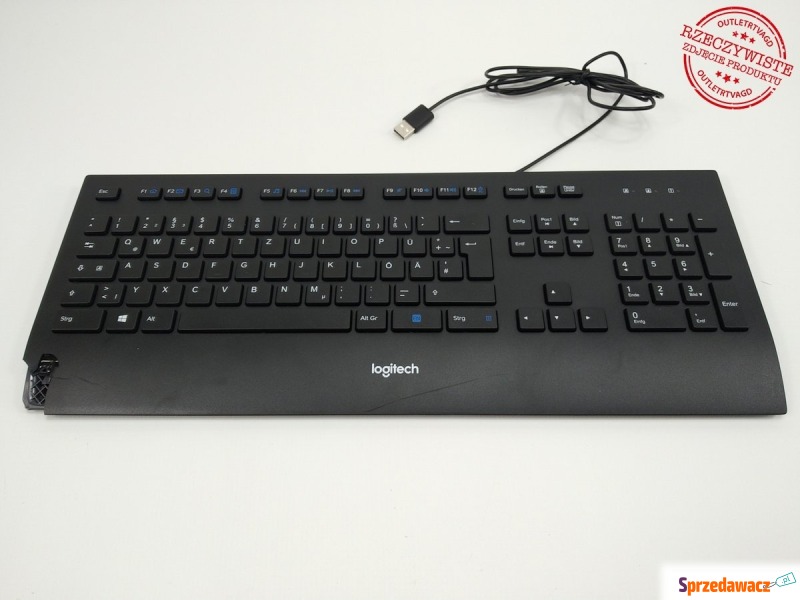 Klawiatura Logitech Corded K280e Pro - Klawiatury - Radom