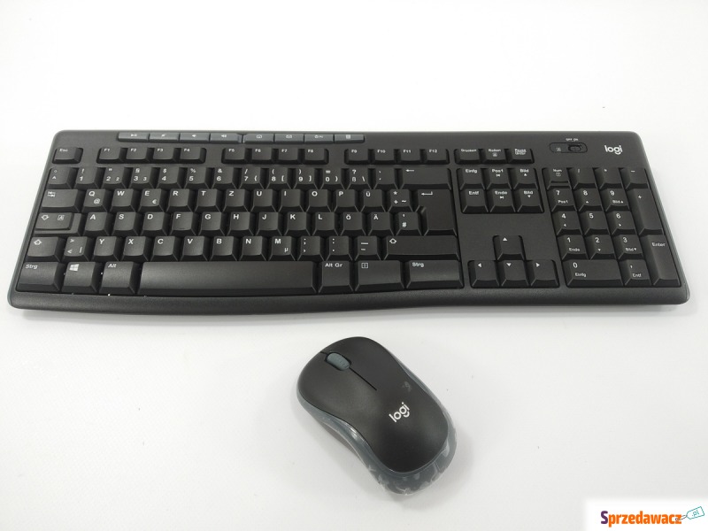 Zestaw klawiatura i mysz Logitech MK270 BEZ NADAJNIKA - Klawiatury - Kraków