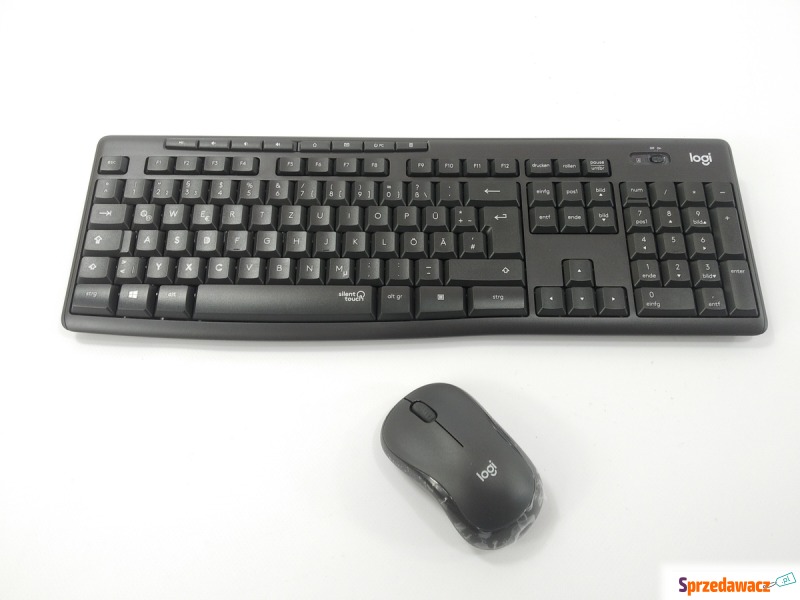 Klawiatura i mysz Logitech MK295 BEZ NADAJNIKA - Klawiatury - Wrocław