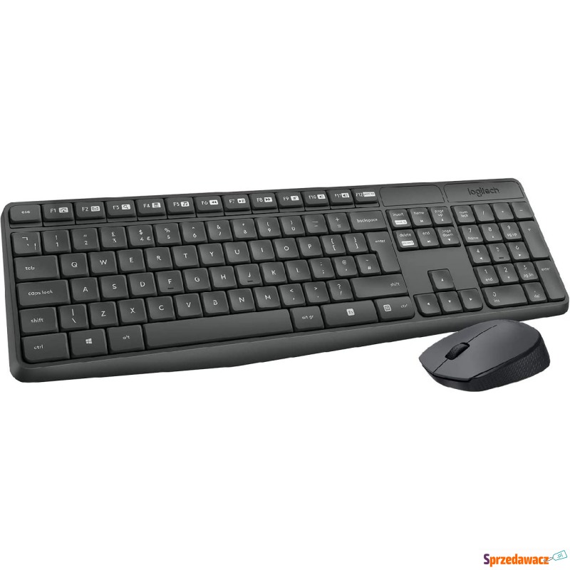 Klawiatura i mysz Logitech MK235 BEZ ODBIORNIKA - Klawiatury - Bydgoszcz