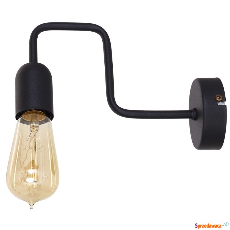 Kinkiet lampa ścienna Aldex Eko 1x60W E27 czarny... - Kinkiety - Skierniewice