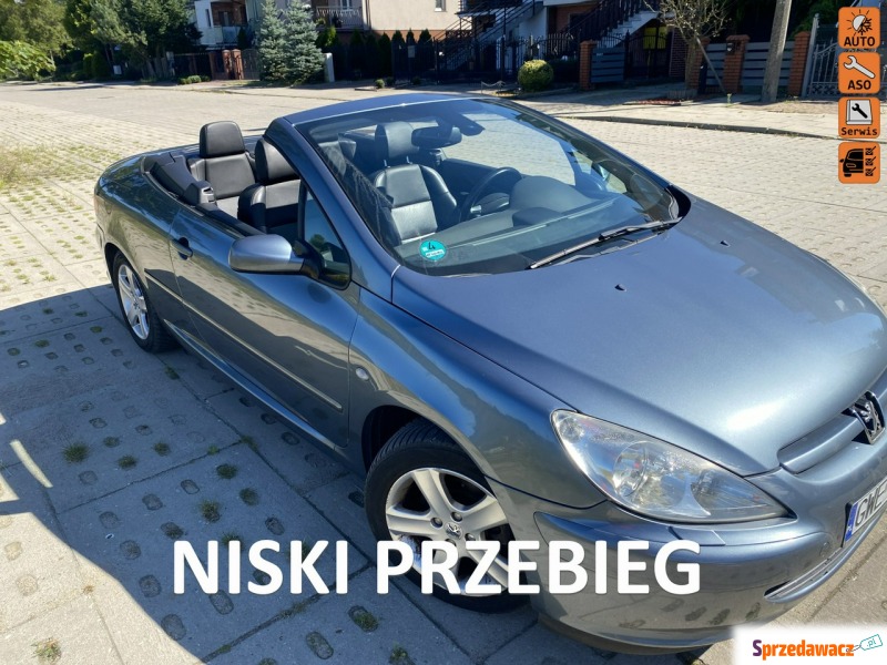 Peugeot 307 CC - Symboliczny przebieg, skóry,... - Samochody osobowe - Wejherowo