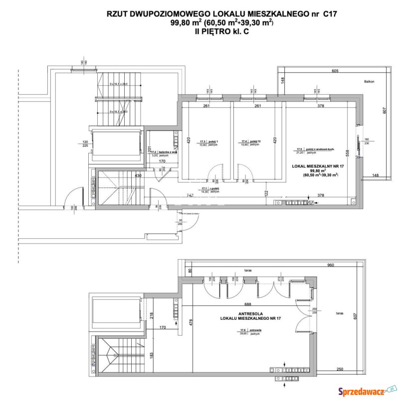 Mieszkanie  4 pokojowe Świnoujście,   100 m2, drugie piętro - Sprzedam