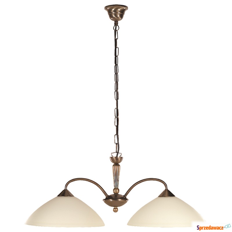 Lampa wisząca Rabalux Regina 2x60W E27 brąz/k... - Lampy wiszące, żyrandole - Grudziądz