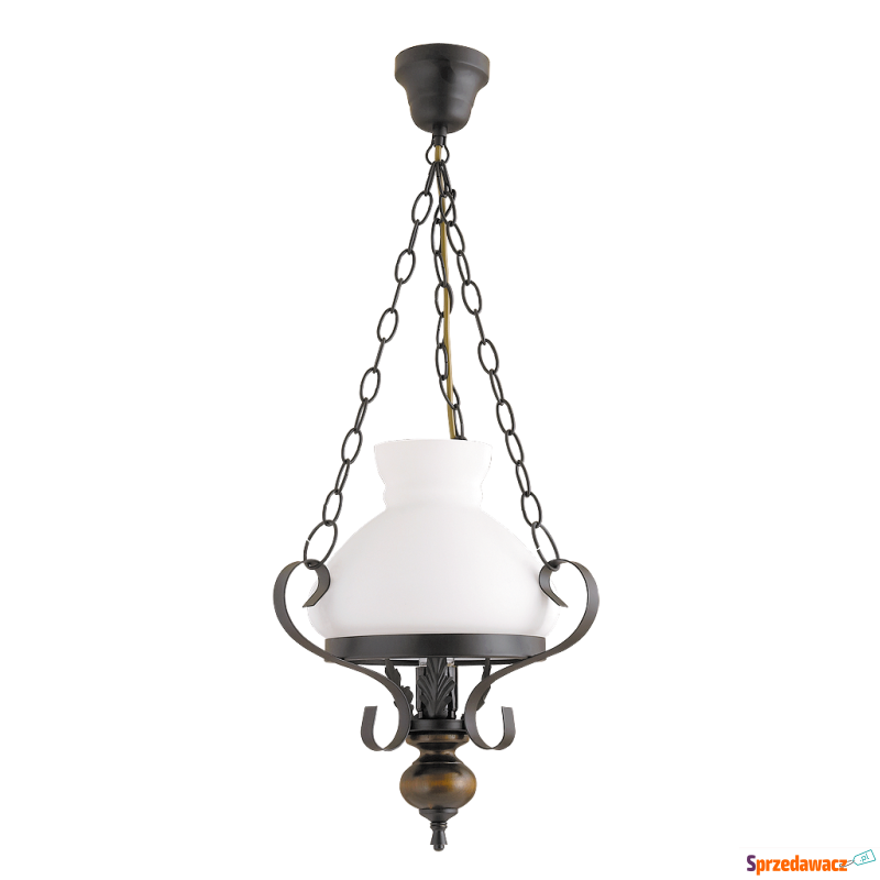 Lampa wisząca Rabalux Petronel 1x60W E27 czarny... - Lampy wiszące, żyrandole - Szczecinek